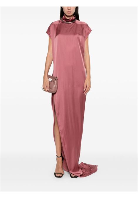 Pink adfu maxi dress Rick Owens - women RICK OWENS | RO02D3503SCH23